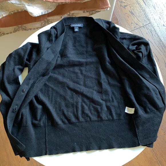 BANANA REPUBLIC black cardigan. Size s. Merino wool - Picture 6 of 6